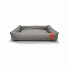 Cama Fábrica Pet Lona Chumbo