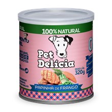 Ração Úmida para Cães Pet Delicia Papinha De Frango